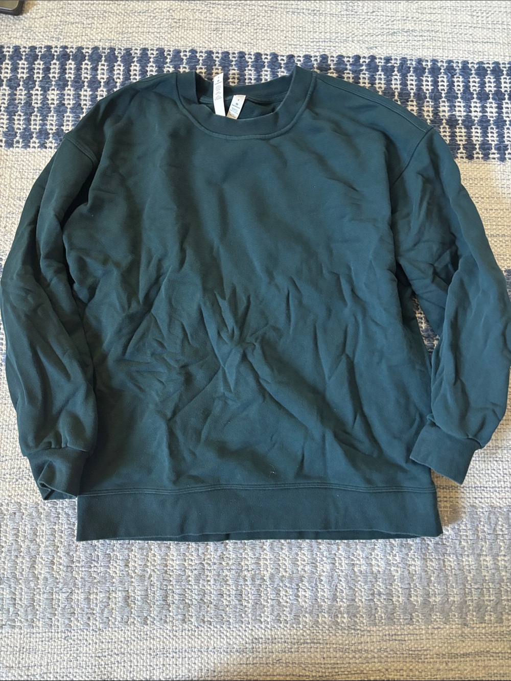 lululemon athletica Crewneck Sweater in Deep Teal